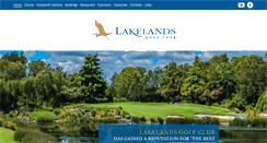 Desktop Screenshot of lakelandsgolfclub.com.au